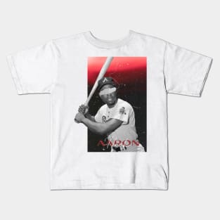 hank aaron Kids T-Shirt